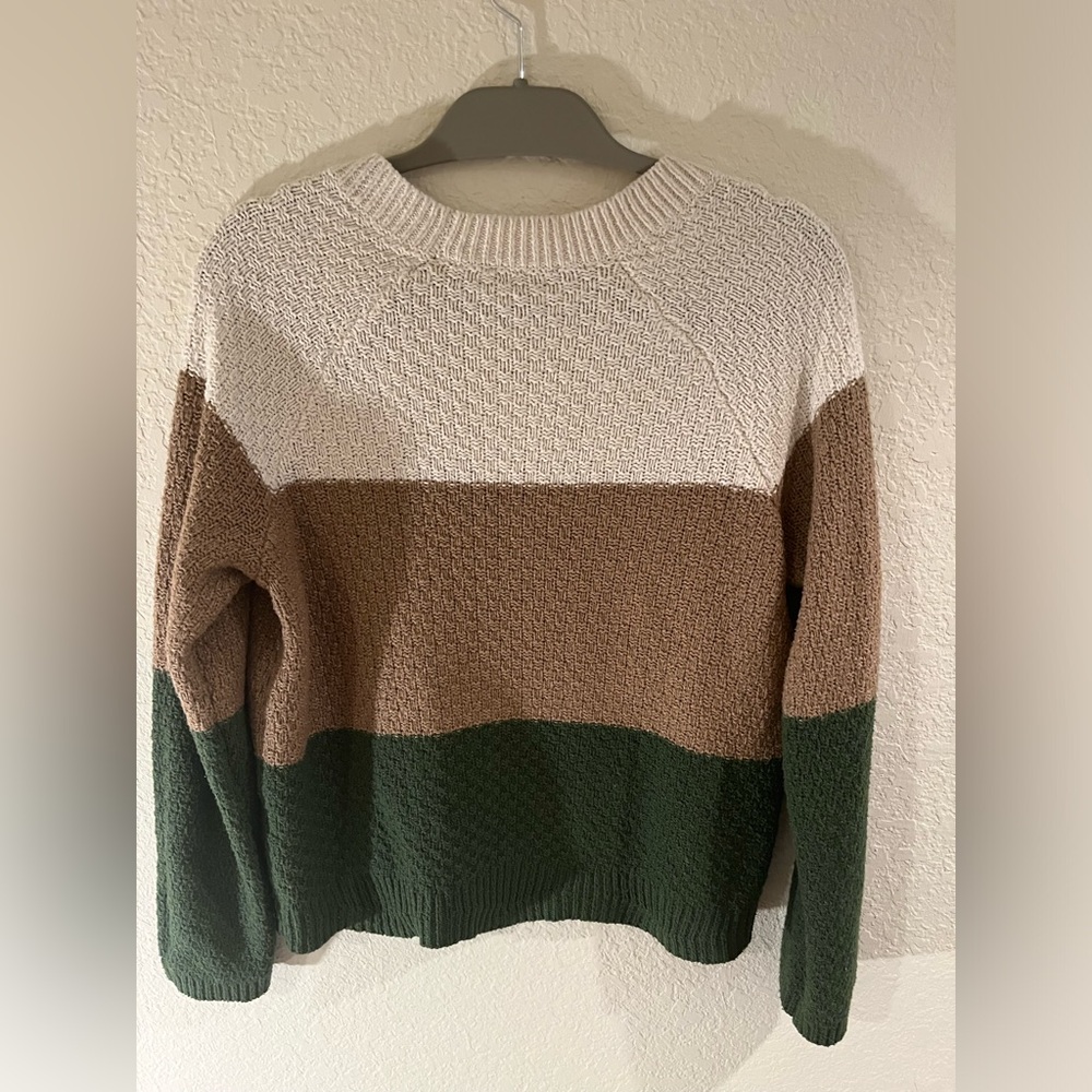 Evolution By Cyrus Colorblock Pullover Sweater - image 3